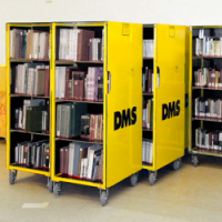 DMS-Bücherwagen garantieren eine saubere Reihenfolge